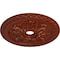 Ekena Millwork Bordeaux Deluxe Ceiling Medallion (Fits Canopies up to 4"), 23 5/8"OD x 3"ID x 2"P, Firebrick CM23BOFIF - alternate 4